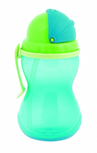 Joogipudel Canpol Babies Sport Cup kõrrega, sinine, 370 ml