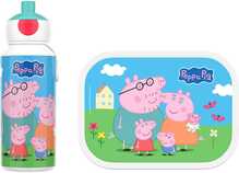Joogipudeli ja lõunakarbi komplekt lastele Mepal Peppa Pig