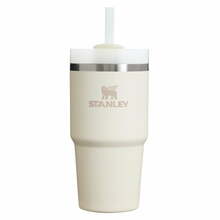 Joogipudel Stanley The Quencher H2.O FlowState Cream, roostevaba teras, 600 ml