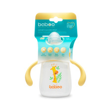 Joogitops silikoonist tilaga Baboo Safari, 260 ml, 6+ kuud