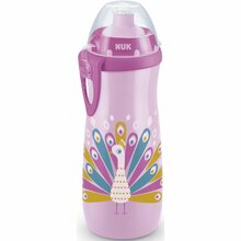 Joogipudel NUK Sports Cup Chameleon, roheline, 450 ml