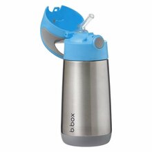 Termospudel kõrrega B.box Blue Slate, 350 ml