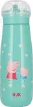 Gertuu NUK Mini-Me Peppa Pig, roheline, 450 ml