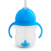 Joogipudel Munchkin Click Lock Tip & Sip kõrrega blue, 207 ml