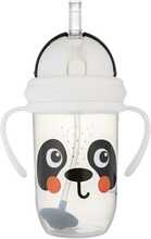 Joogipudel Canpol Babies BabiesBoo Panda, valge/must, 270 ml