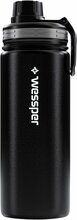 Termopudel Wessper ActiveMax Steeline WES266-BK-500, must, 500 ml