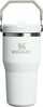 Termokruus kõrrega Stanley The IceFlow Flip Straw 2.0 Tumbler Frost, 600 ml