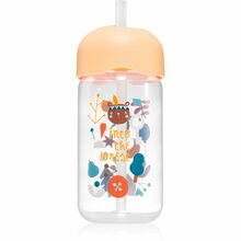Joogipudel kõrrega Suavinex Forest, kollane, 340 ml