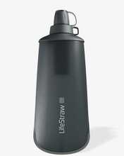 Kokkupandav joogipudel Lifestraw Peak Series, tumehall, 1000 ml