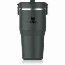 Joogipudel Stanley IceFlow Flip Straw Tumbler Black, roostevaba teras, 600 ml