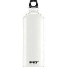 Joogipudel Sigg Alu Traveller valge, 1000 ml