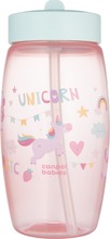 Spordipudel Canpol Babies UNICORNS, roosa, 400 ml