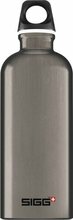 Joogipudel Sigg Alu Traveler 8623.20, hall, 600 ml