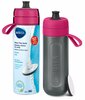 Filtripudel Brita Fill&Go Active, roosa/hall, 600 ml
