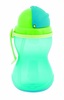 Joogipudel kõrrega Canpol Babies 56/113 sinine, 370 ml