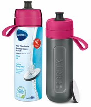 Filtripudel Brita Fill&Go Active, roosa/hall, 600 ml