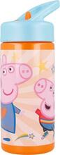 Joogipudel Peppa Pig Having fun, roosa, 410 ml