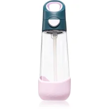 Joogipudel B.box Indigo Rose, kõrrega, 600 ml