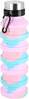 Joogipudel Spokey Jump sinine/roosa, 550 ml