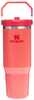 Gertuu Stanley IceFlow Flip Straw Hot Coral, 890 ml