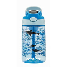 Laste joogipudel Contigo Easy Clean Blue Sharks, sinine, 420 ml