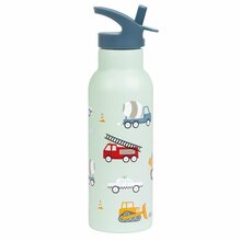 Laste joogipudel Allc Mašinelės, roostevaba teras, 500 ml