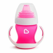 Õppimistass Munchkin Gentle Transition roosa, 118 ml