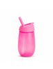 Joogipudel kõrrega Munchkin Simple Clean roosa, 237 ml