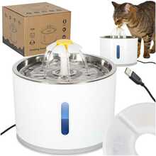 Lemmiklooma automaatne joogipurskkaev USB LED, 2,4 l