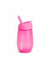 Joogipudel kõrrega Munchkin Simple Clean roosa, 237 ml