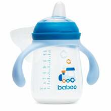 Beebi joogitops Baboo silikoonist tilaga Transport, 260 ml