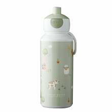 Laste joogipudel Mepal Little Farm heleroheline, 400 ml