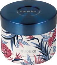 Toidutermos Quokka Whim, valge/sinine, 360 ml