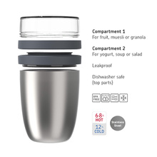 Toidutermos Mepal Thermo-Lunchpot Ellipse, roostevaba teras