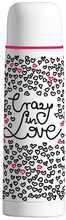Termos Ambition Crazy In Love, valge/must/punane, 500 ml