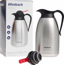 Termos Ofenbach, hõbe/must, 2 L