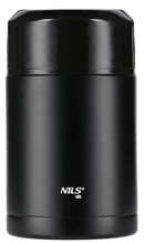 Termos Nils Camp NCT01, must, 1 l