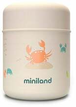 Toidutermos Miniland Ocean Crab, oranž/beez/roheline, 280 ml
