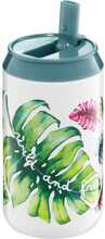 Termokruus Ambition Tropical Leaves Sea, 250 ml, valge/roheline