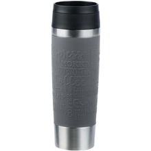 Termokruus Emsa Travel Mug Classic Grande, hall/roostevaba teras, 0,5 l