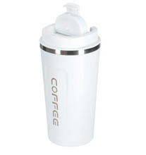 Reisitermos kruus Roger Thermos Mug LED ekraaniga, 500 ml, valge