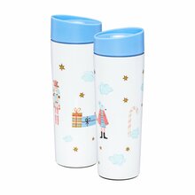 Termokruus Ambition Ballet, 340 ml, sinine/valge
