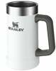 Õllekann Stanley The Big Grip Beer Stein, 0.7 l, Glossy White