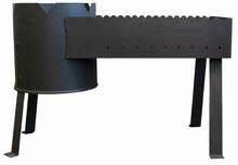 Grill DM Grill Duetto, 30 cm, must