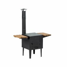 Grill Dm grill, 45 cm, pruun/must