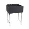 Grill Terdina, 28 x 40,5 x 17 cm, must