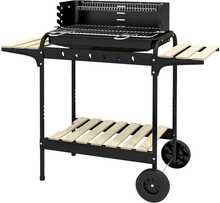 Söegrill Outsunny 103 x 47 x 95 cm, ratastega
