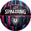 Korvpall Spalding Marble, suurus 6, must/roosa/sinine