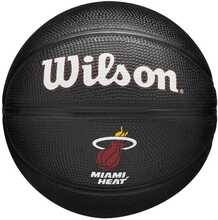 Korvpall Wilson Team Tribute Miami Heat Mini Ball Jr WZ4017607XB, suurus 3