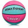 Korvpallipall Meteor Layup, suurus 4, roosa/sinine